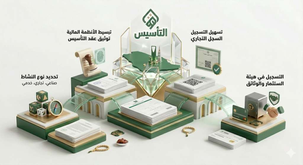 تأسيس شركة في السعودية